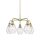 A thumbnail of the Innovations Lighting 516-5CR-16-24 Cindyrella Chandelier Antique Brass / Seedy