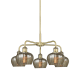 A thumbnail of the Innovations Lighting 516-5CR-14-25 Fenton Chandelier Antique Brass / Mercury