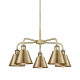 A thumbnail of the Innovations Lighting 516-5CR-14-25 Ballston Chandelier Antique Brass