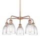 A thumbnail of the Innovations Lighting 516-5CR-15-24 Brookfield Chandelier Antique Copper / Clear