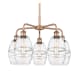 A thumbnail of the Innovations Lighting 516-5CR-14-24 Vaz Chandelier Antique Copper / Clear