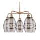 A thumbnail of the Innovations Lighting 516-5CR-14-24 Vaz Chandelier Antique Copper / Smoked