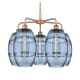 A thumbnail of the Innovations Lighting 516-5CR-15-26 Vaz Chandelier Antique Copper / Blue