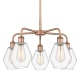 A thumbnail of the Innovations Lighting 516-5CR-16-24 Cindyrella Chandelier Antique Copper / Clear