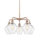 A thumbnail of the Innovations Lighting 516-5CR-17-26 Cindyrella Chandelier Antique Copper / Seedy