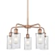 A thumbnail of the Innovations Lighting 516-5CR-15-22 Clymer Chandelier Antique Copper / Seedy