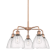 A thumbnail of the Innovations Lighting 516-5CR-16-26 Bristol Glass Chandelier Antique Copper / Seedy