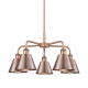 A thumbnail of the Innovations Lighting 516-5CR-14-25 Ballston Chandelier Antique Copper