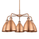 A thumbnail of the Innovations Lighting 516-5CR-16-26 Ballston Dome Chandelier Antique Copper
