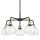 A thumbnail of the Innovations Lighting 516-5CR-15-24 Athens Chandelier Black Antique Brass / Seedy