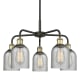 A thumbnail of the Innovations Lighting 516-5CR-15-23 Caledonia Chandelier Black Antique Brass / Charcoal