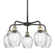 A thumbnail of the Innovations Lighting 516-5CR-15-23 Salina Chandelier Black Antique Brass / Clear Spiral Fluted