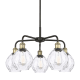 A thumbnail of the Innovations Lighting 516-5CR-15-24 Waverly Chandelier Black Antique Brass / Clear