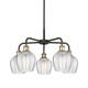 A thumbnail of the Innovations Lighting 516-5CR-15-24 Norfolk Chandelier Black Antique Brass / Clear