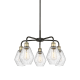 A thumbnail of the Innovations Lighting 516-5CR-16-24 Cindyrella Chandelier Black Antique Brass / Seedy