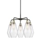 A thumbnail of the Innovations Lighting 516-5CR-20-25 Cindyrella Chandelier Black Antique Brass / Seedy