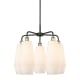 A thumbnail of the Innovations Lighting 516-5CR-22-25 Windham Chandelier Black Antique Brass / White