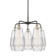 A thumbnail of the Innovations Lighting 516-5CR-22-25 Windham Chandelier Black Antique Brass / Seedy