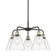 A thumbnail of the Innovations Lighting 516-5CR-16-26 Berkshire Chandelier Black Antique Brass / Clear