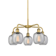 A thumbnail of the Innovations Lighting 516-5CR-15-24 Belfast Chandelier Brushed Brass / Seedy