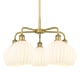 A thumbnail of the Innovations Lighting 516-5C-16-26-White Venetian-Indoor Chandelier Brushed Brass / White Venetian