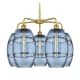 A thumbnail of the Innovations Lighting 516-5CR-15-26 Vaz Chandelier Brushed Brass / Blue