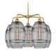 A thumbnail of the Innovations Lighting 516-5CR-15-26 Vaz Chandelier Brushed Brass / Smoked