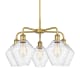 A thumbnail of the Innovations Lighting 516-5CR-17-26 Cindyrella Chandelier Brushed Brass / Seedy