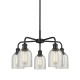 A thumbnail of the Innovations Lighting 516-5CR-15-23 Caledonia Chandelier Matte Black / Mica