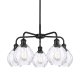 A thumbnail of the Innovations Lighting 516-5CR-15-24 Waverly Chandelier Matte Black / Clear