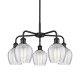 A thumbnail of the Innovations Lighting 516-5CR-15-24 Norfolk Chandelier Matte Black / Clear