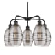 A thumbnail of the Innovations Lighting 516-5CR-14-24 Vaz Chandelier Matte Black / Smoked