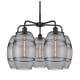 A thumbnail of the Innovations Lighting 516-5CR-15-26 Vaz Chandelier Matte Black / Smoked