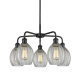 A thumbnail of the Innovations Lighting 516-5CR-16-24 Eaton Chandelier Matte Black / Clear