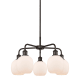 A thumbnail of the Innovations Lighting 516-5CR-15-24 Belfast Chandelier Oil Rubbed Bronze / Matte White