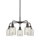 A thumbnail of the Innovations Lighting 516-5CR-15-23 Caledonia Chandelier Oil Rubbed Bronze / Mica