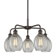 A thumbnail of the Innovations Lighting 516-5CR-16-24 Eaton Chandelier Oil Rubbed Bronze / Clear