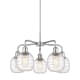 A thumbnail of the Innovations Lighting 516-5CR-15-24 Belfast Chandelier Polished Chrome / Deco Swirl