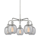 A thumbnail of the Innovations Lighting 516-5CR-15-24 Belfast Chandelier Polished Chrome / Seedy