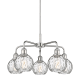 A thumbnail of the Innovations Lighting 516-5CR-15-24 Athens Water Glass Chandelier Polished Chrome / Clear Water Glass