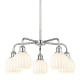 A thumbnail of the Innovations Lighting 516-5C-14-24-White Venetian-Indoor Chandelier Polished Chrome / White Venetian