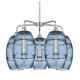 A thumbnail of the Innovations Lighting 516-5CR-15-26 Vaz Chandelier Polished Chrome / Blue