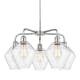 A thumbnail of the Innovations Lighting 516-5CR-17-26 Cindyrella Chandelier Polished Chrome / Seedy