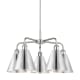 A thumbnail of the Innovations Lighting 516-5CR-16-26 Ballston Cone Chandelier Polished Chrome