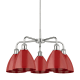 A thumbnail of the Innovations Lighting 516-5CR-16-26 Ballston Dome Chandelier Polished Chrome / Red