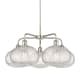 A thumbnail of the Innovations Lighting 516-5CR-15-28 Ithaca Chandelier Polished Nickel / Clear Ithaca