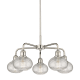 A thumbnail of the Innovations Lighting 516-5CR-13-24 Ithaca Chandelier Polished Nickel / Clear Ithaca