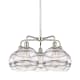 A thumbnail of the Innovations Lighting 516-5CR-18-28 Rochester Chandelier Polished Nickel / Clear