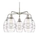 A thumbnail of the Innovations Lighting 516-5CR-14-24 Vaz Chandelier Polished Nickel / Clear