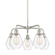 A thumbnail of the Innovations Lighting 516-5CR-16-24 Cindyrella Chandelier Polished Nickel / Clear